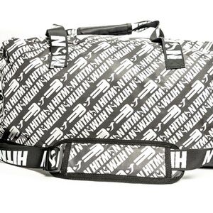 Black and White Men's Duffel Bag